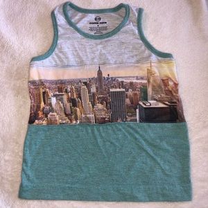 Toddler New York graphic tank top size 4T